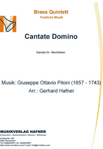 Cantate Domino - Brass Quintett - Festliche Musik 