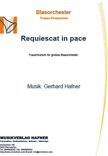 Requiescat in pace - Blasorchester - Trauer-Prozession 