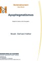 Apophegmatismos - Soloinstrument - Neue Musik 