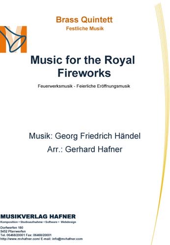 Music for the Royal Fireworks - Brass Quintett - Festliche Musik 