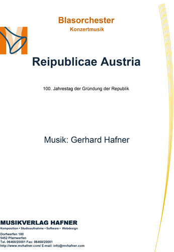 Reipublicae Austria - Blasorchester - Konzertmusik 