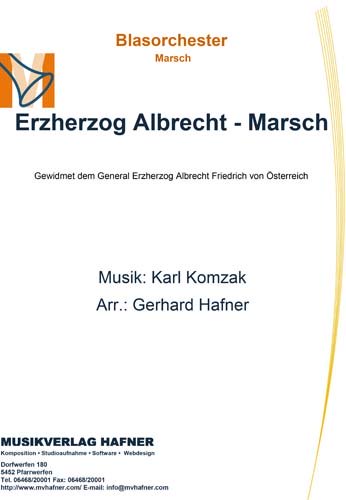 Erzherzog Albrecht - Marsch - Blasorchester - Marsch 